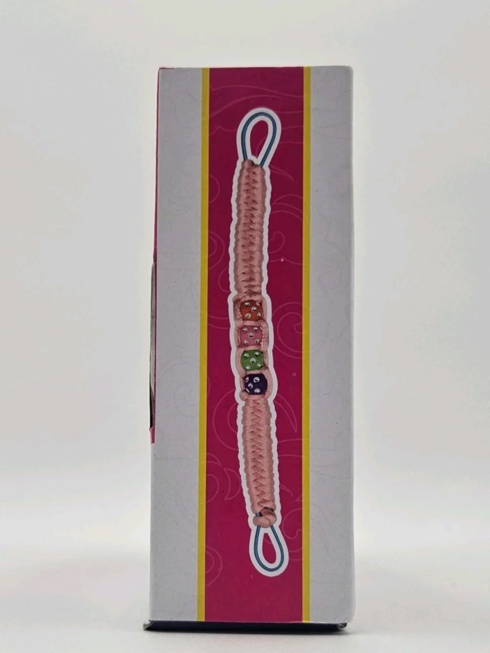 Braiding Friendship Bracelet Kit for Kids - Pink